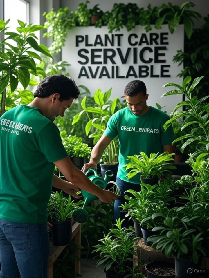 PLANT CARE SERVICE AVAILABLE